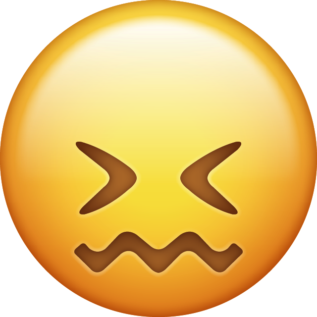 Confounded Emoji [Download iPhone Emojis]