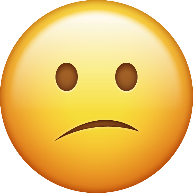 Confused Emoji [Download iPhone Emojis]
