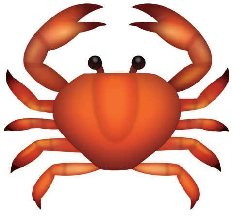 Crab Emoji [Download iPhone Emoji In PNG]