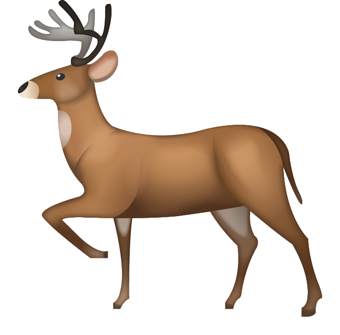 Deer Emoji [Free Download IOS Emojis]