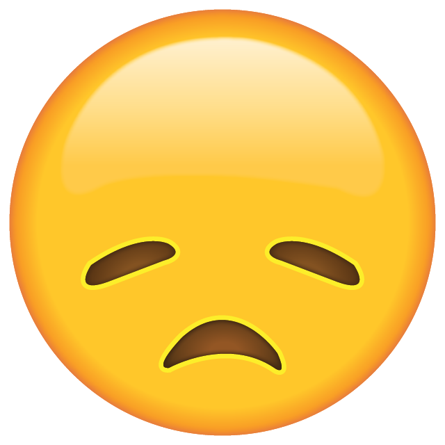 Disappointed Face Emoji