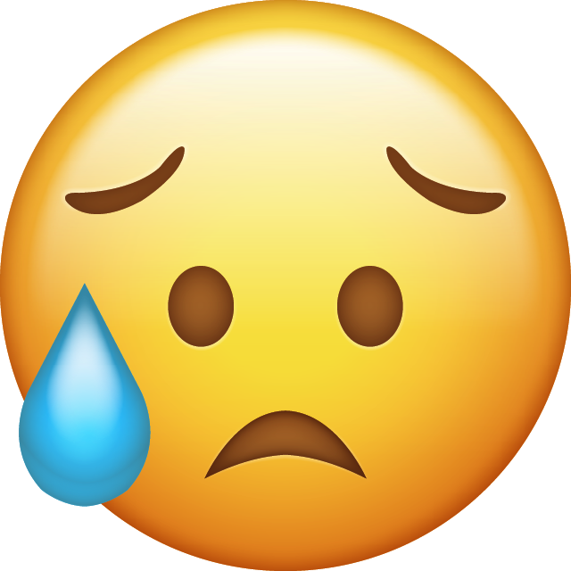 Crying Emoji [Download iPhone Emojis]