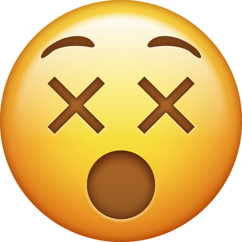 Dizzy Emoji [Download DizzyFace Emoji in PNG]