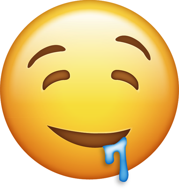 Drooling Emoji [Download iPhone Emojis]