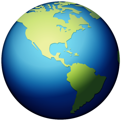 download earth globe americas emoji Icon