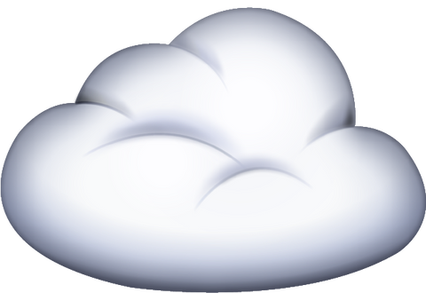 Download Cloud Emoji PNG