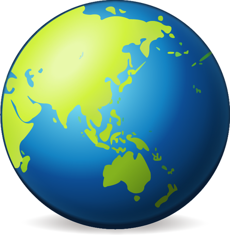 Download Earth Globe Asia Emoji PNG