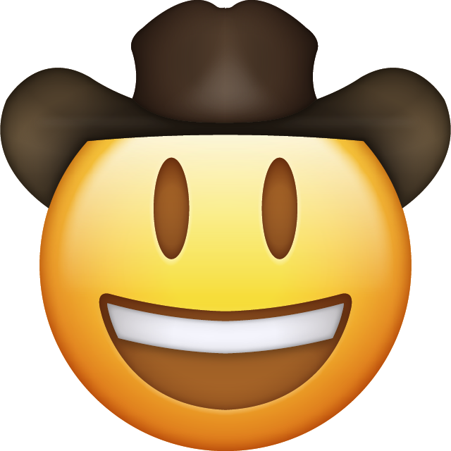 Cowboy Emoji [Download IOS Emojis]