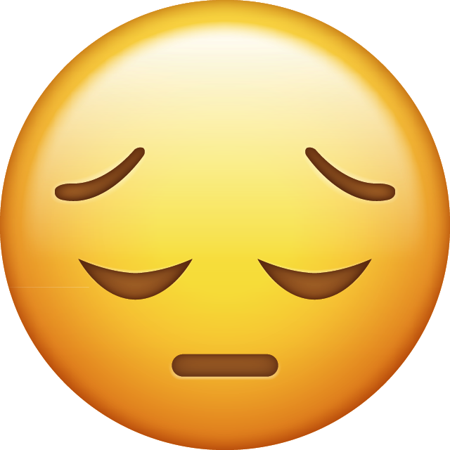 Sad Emoji [Free Download IOS Emojis]