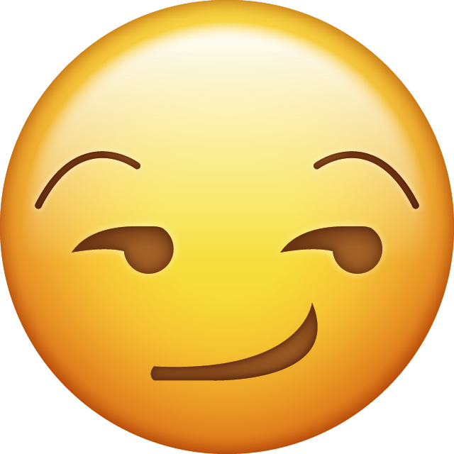 Smirk Emoji [Free Download Smirk Face Emoji]