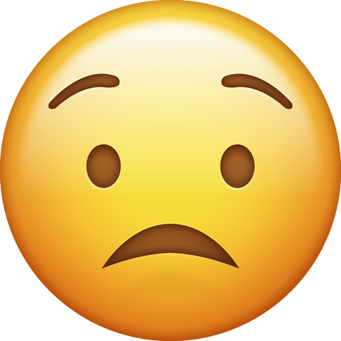 Worried Emoji [Download iPhone Emoji]