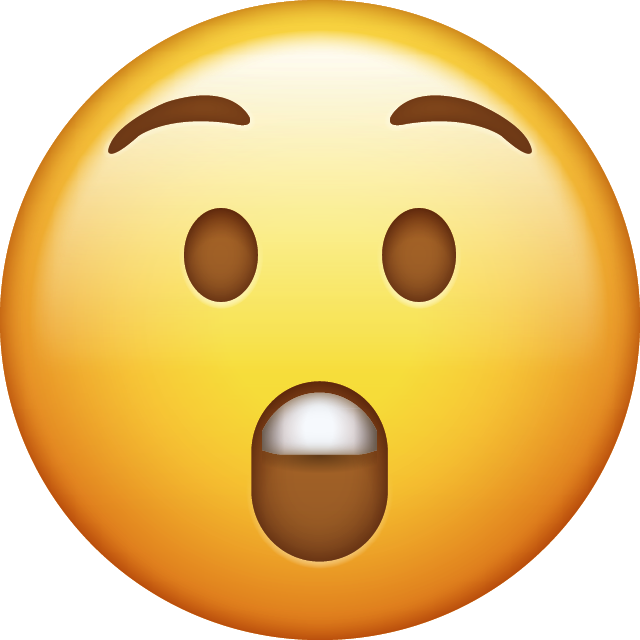 Surprised Emoji [Free Download IOS Emojis]