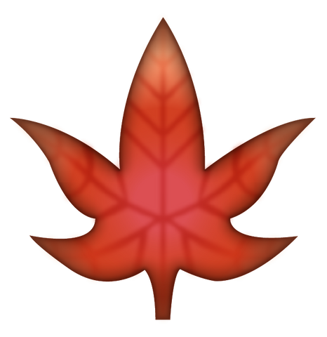Download Maple Leaf Emoji PNG
