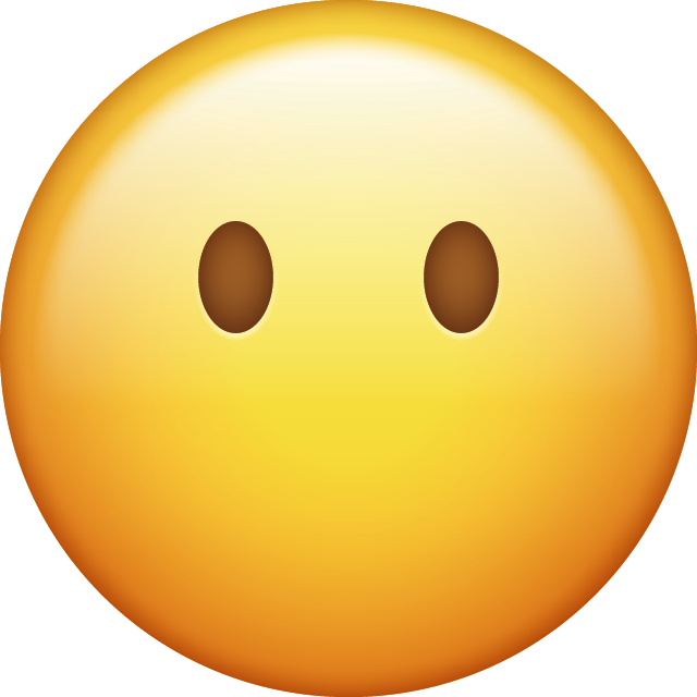 Emoji Without Mouth Emoji [Download IOS Emojis]