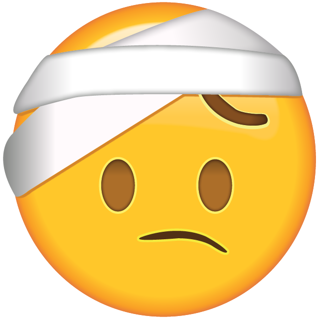 Face with Head-Bandage Emoji