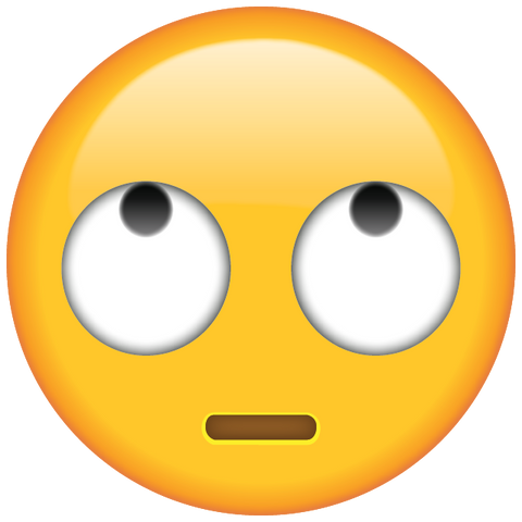 Eye Roll Emoji in PNG [Free Download]