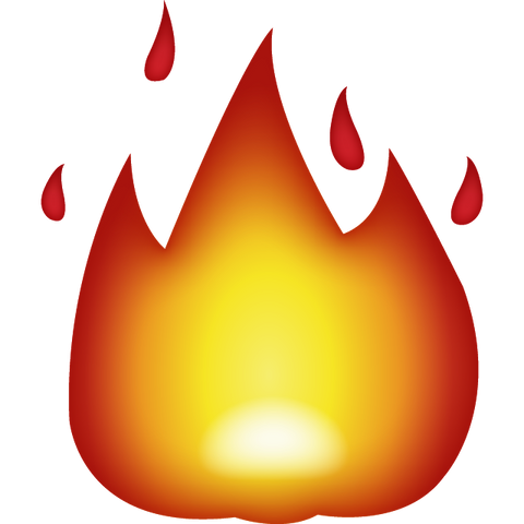 download fire emoji Icon