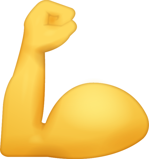 Biceps Emoji [Free Download iPhone Emojis]