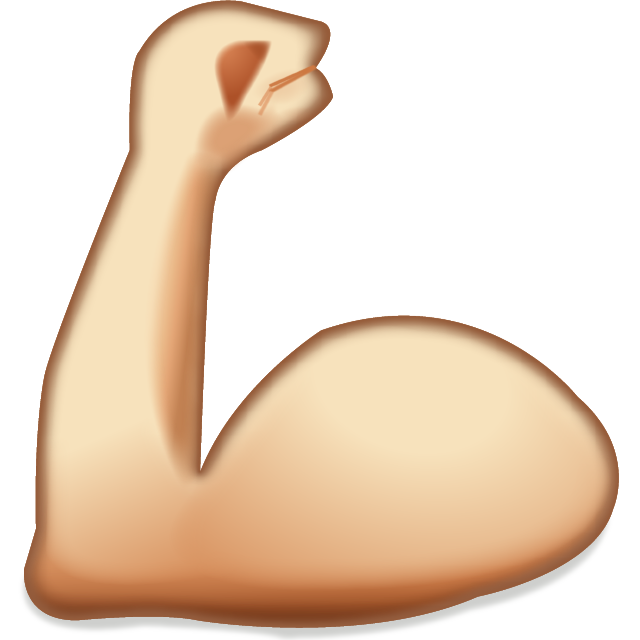 Flexing Muscles Emoji