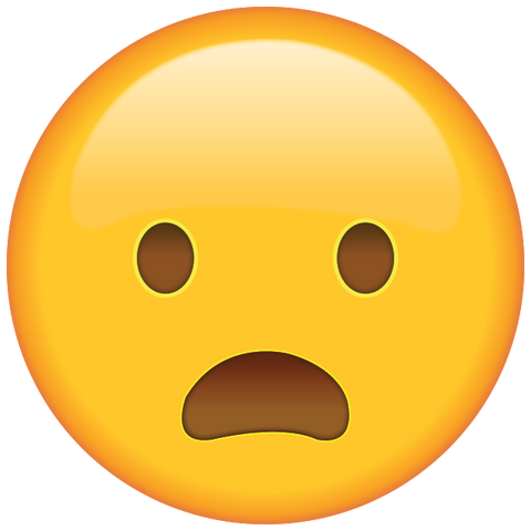 download frowning face with open mouth emoji Icon