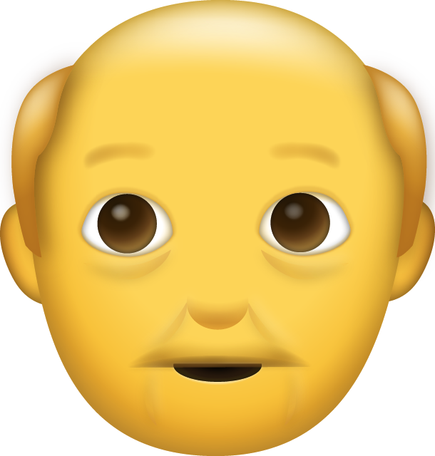 Grandpa Emoji [Free Download iPhone Emojis]