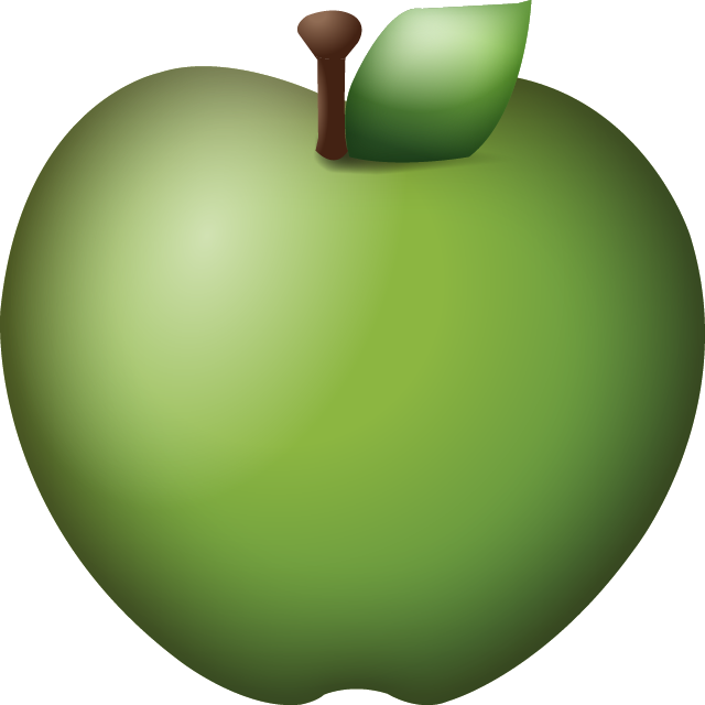 Green Apple Emoji