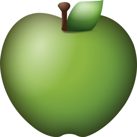 Download Green Apple Emoji Icon