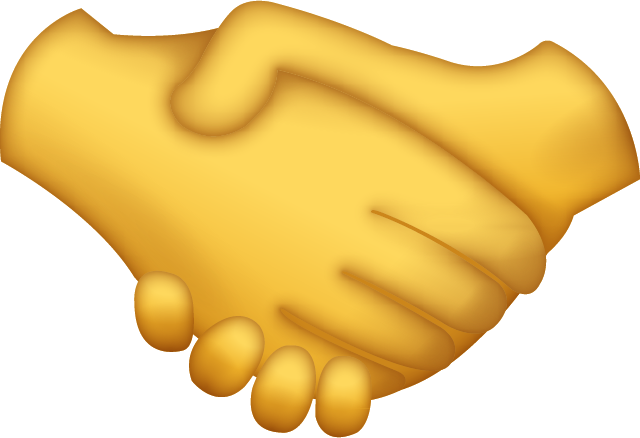 Handshake Emoji [Download iPhone Emojis]