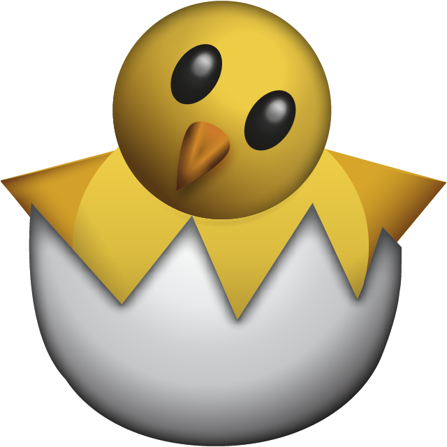 Hatching Chick Emoji