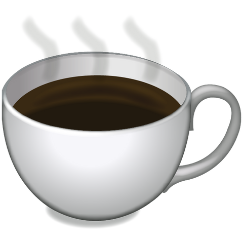 Download Hot Coffee Emoji Icon
