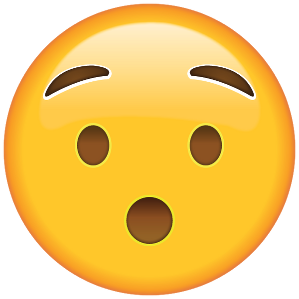 Download Hushed Face Emoji | Emoji Island