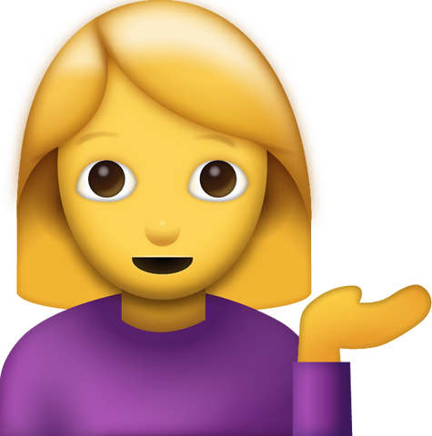 Helping Girl Emoji [Download Helping Girl Emoji]