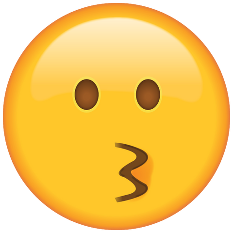 download kissing face emoji Icon