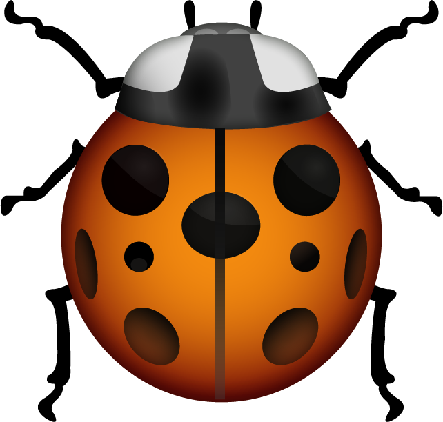 Lady Beetle Emoji