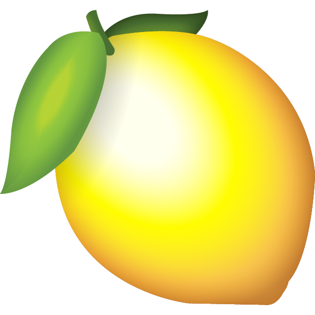 Lemon Emoji