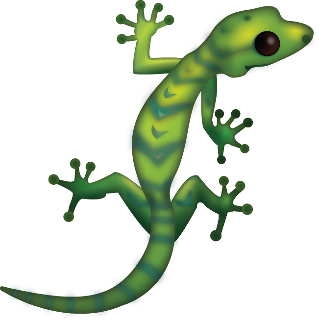 Lizard Emoji [Free Download IOS Emojis]