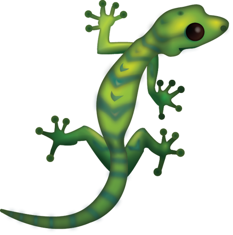 Lizard Emoji [Download iPhone Emoji In PNG]