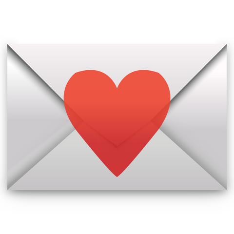 download love letter emoji Icon
