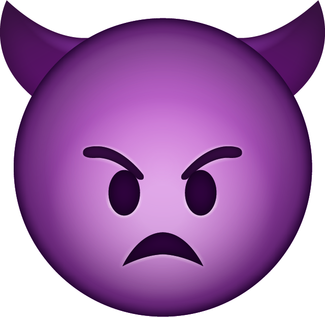 Angry Devil Emoji [Free Download iPhone Emojis]