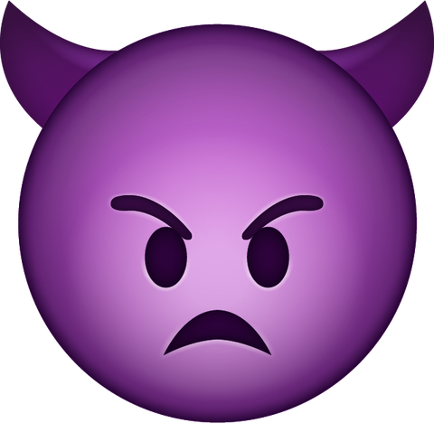 Devil Emoji [Angry Devil Emoji] Download iPhone Emoji In PNG