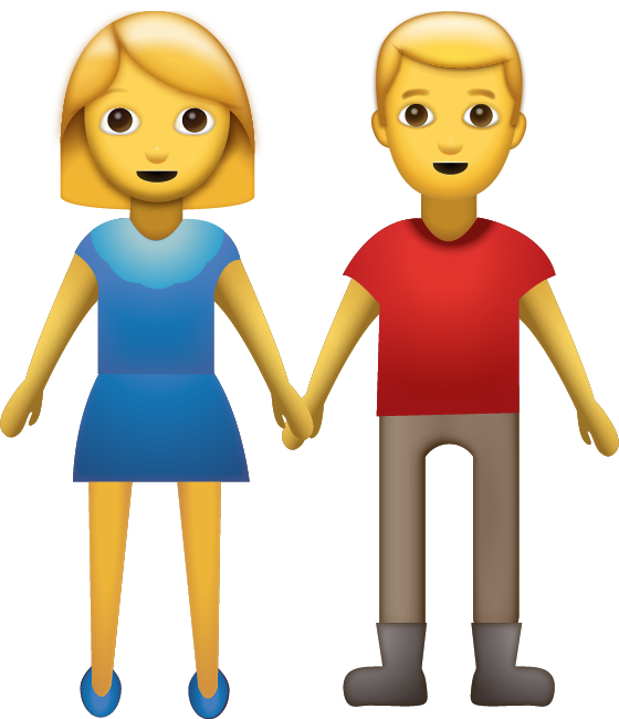 Couple Holding Hands Emoji [Free Download iPhone Emojis]
