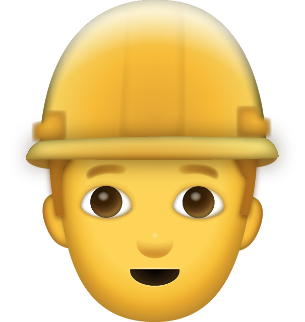 Worker Emoji [Free Download iPhone Emojis]