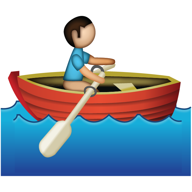 Man Rowing Emoji