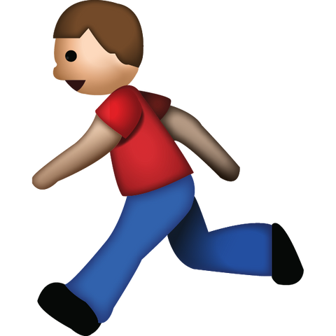 download man running emoji Icon