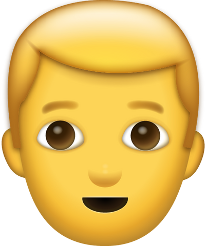 Man Smiling Emoji [Download Apple Emoji in PNG]