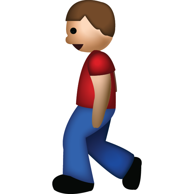 Man Walking Emoji
