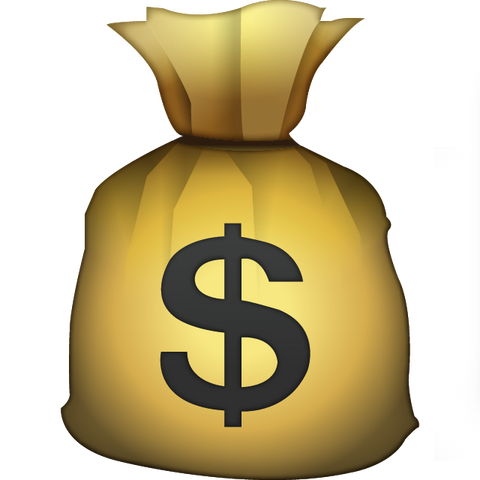 download money bag emoji Icon