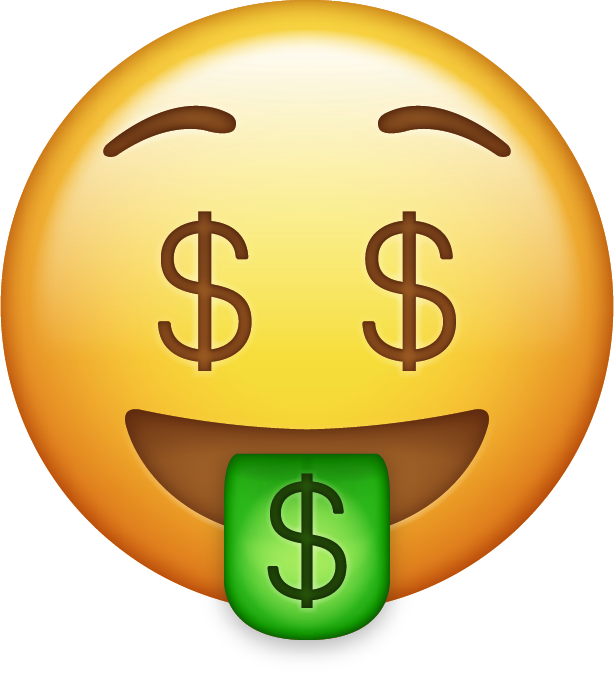 Money Emoji [Free Download Money Face Emoji]
