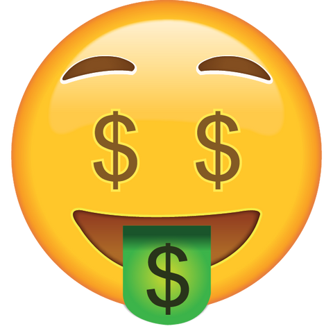 download money face emoji icon