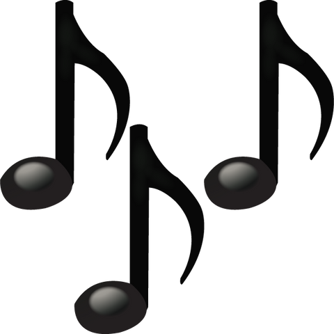 download musical notes emoji Icon